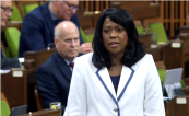 Leslyn Lewis responds to a Liberal MP's remarks in Canada's House of Commons.