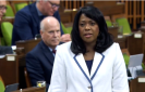 Leslyn Lewis responds to a Liberal MP's remarks in Canada's House of Commons.